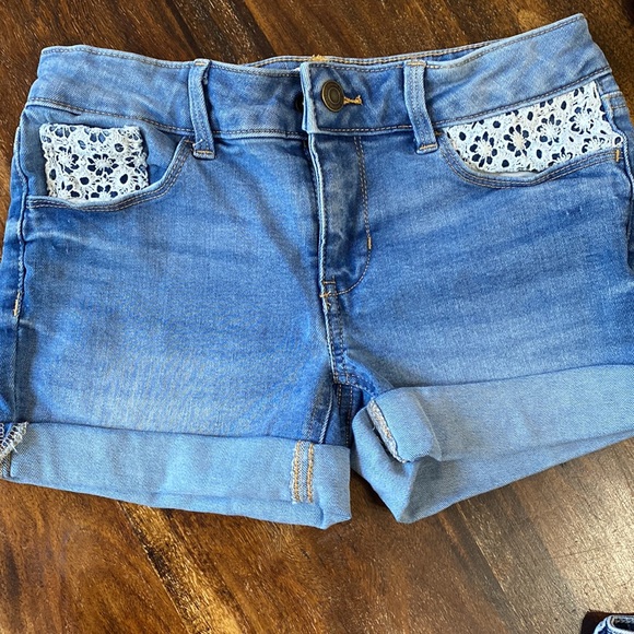 Denim short set size 10 - Picture 3 of 10